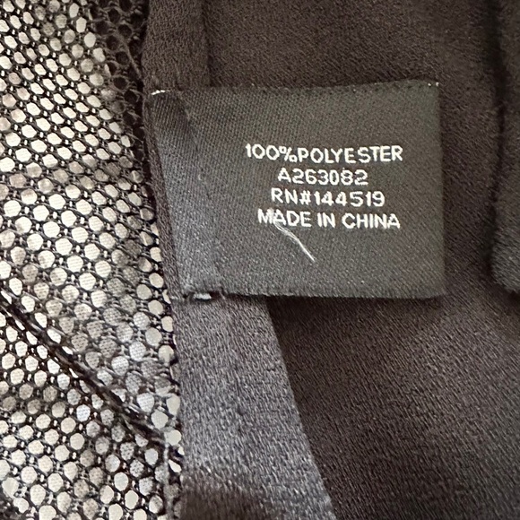 Walter Baker The View Women’s Sz XS Black Bomber Jacket Mesh Back - Picture 5 of 8